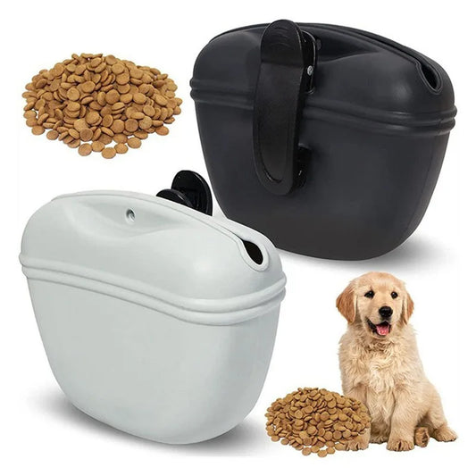 🐾 Sac de Friandises en Silicone pour Chien et chat – Pratique et Portable !